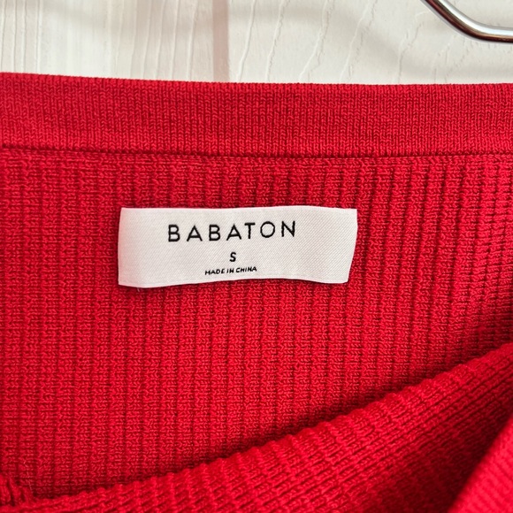 Babaton Strapless Ribbed Top - Picture 4 of 5